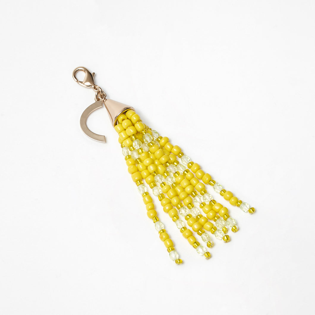 Yellow earring charms