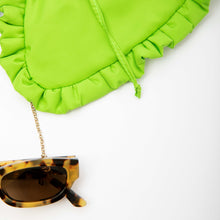Load image into Gallery viewer, Puffy Collar Chain . Acid Green
