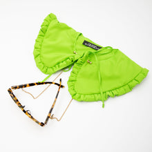 Load image into Gallery viewer, Puffy Collar Chain . Acid Green
